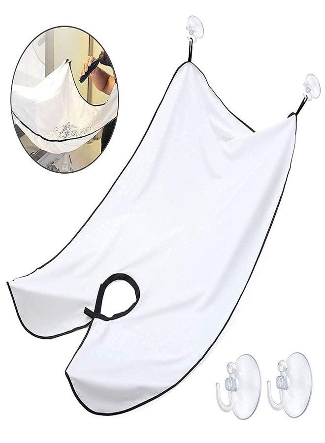 KREZON Shaving Beard Bib Grooming Apron With 2 Suction Cups (Multicolor) - Image 2
